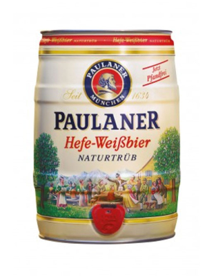 חבית בירה פאולנר - 5 ליטר